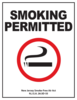 [ Smoking permitted sign image ]